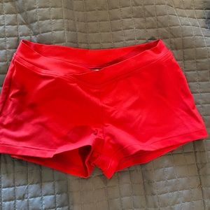 Bloch Dancer shorts, Red, only worn a couple times